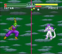 une photo d'Ã©cran de Dragon Ball Z sur Nintendo Super Nes